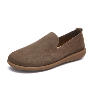 Breathable cowhide sole men's leather shoes 
