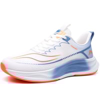 Mesh breathable lightweight soft sole running shoes 