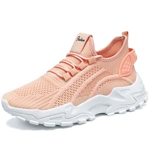 Running shoes mesh breathable retro thick-soled dad shoes 