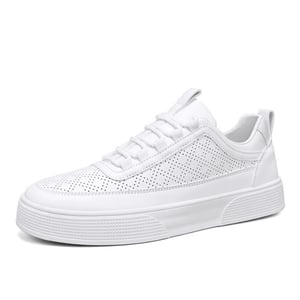 Breathable men's all-match white shoes 
