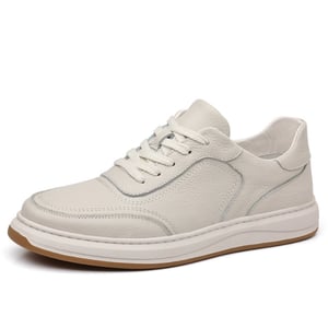 Men's breathable leather shoes 