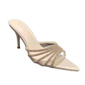 New style rhinestone sandals with stiletto heels and open toes 